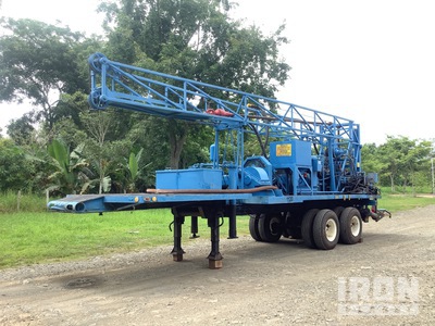 1990 George E.Failin F7 Water Well Drilling Rig Drill Equipment