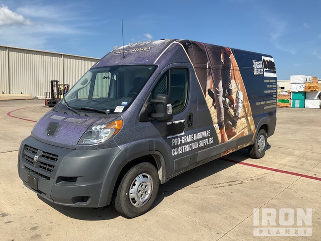 2018 Ram ProMaster 2500 4x2 Cargo Van, Cedar Park, Texas, Stany Zjednoczone  (IronPlanet Europe Przedmiot nr10390176)