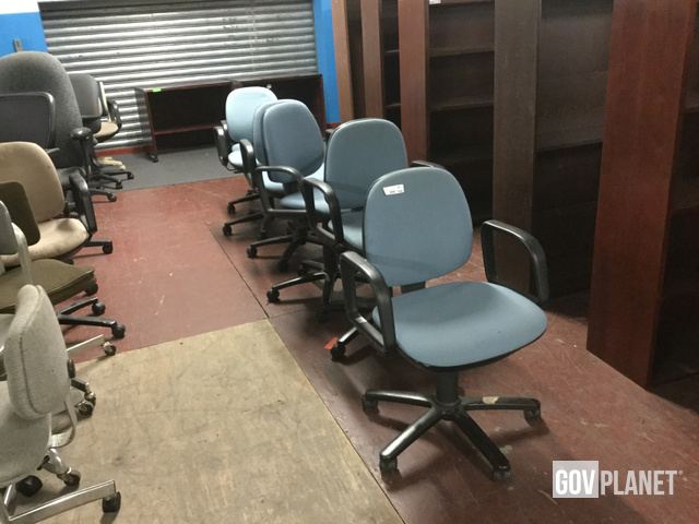 Office Chairs Roll Around Matching Blue 6 W 070 In Harrisburg Photos S