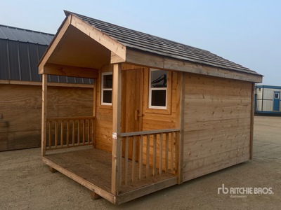 8 ft x 12 ft Cedar Playhouse