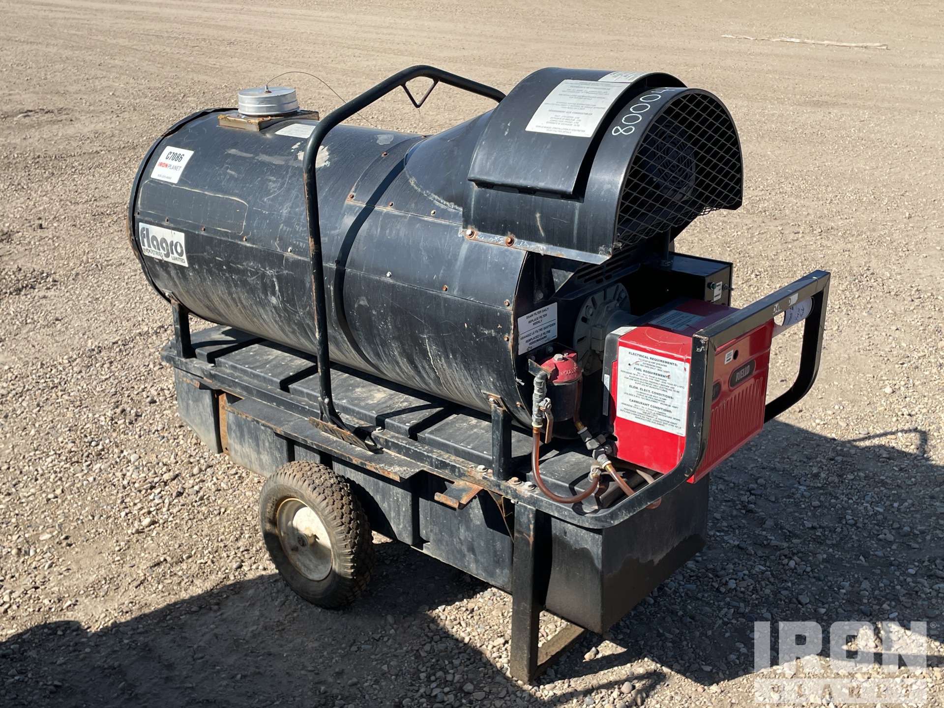Flagro FVO-400 390000 BTU Electric Space Heater in Grande Prairie, Alberta,  Canada (IronPlanet Item #10460995)