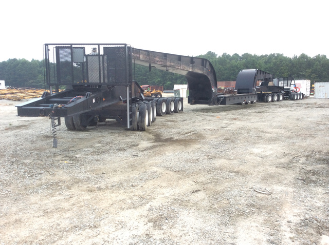 1990 Talbert T4/6-JW Heavy Haul Trailer w/1994 Peterbilt 379 T/A Pusher Truck 1990 Talbert T4/6-JW Heavy Haul Trailer w/1994 Peterbilt 379 T/A Pusher Truck