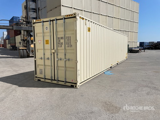 40 ft One-Way High Cube Double-Ended Storage Container (Unused) in ...