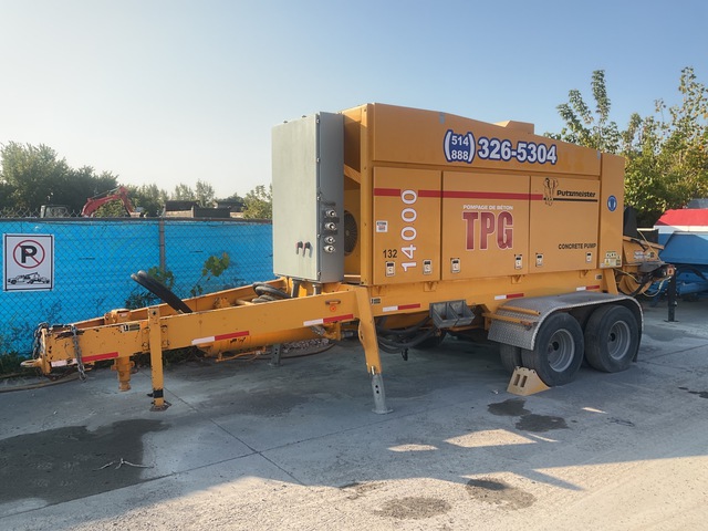 2016 Putzmeister Concrete Pump