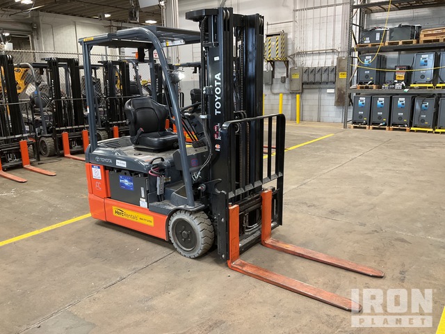 2022 Toyota 8FBE20U 3450 lb Electric Forklift in Charlotte, North ...