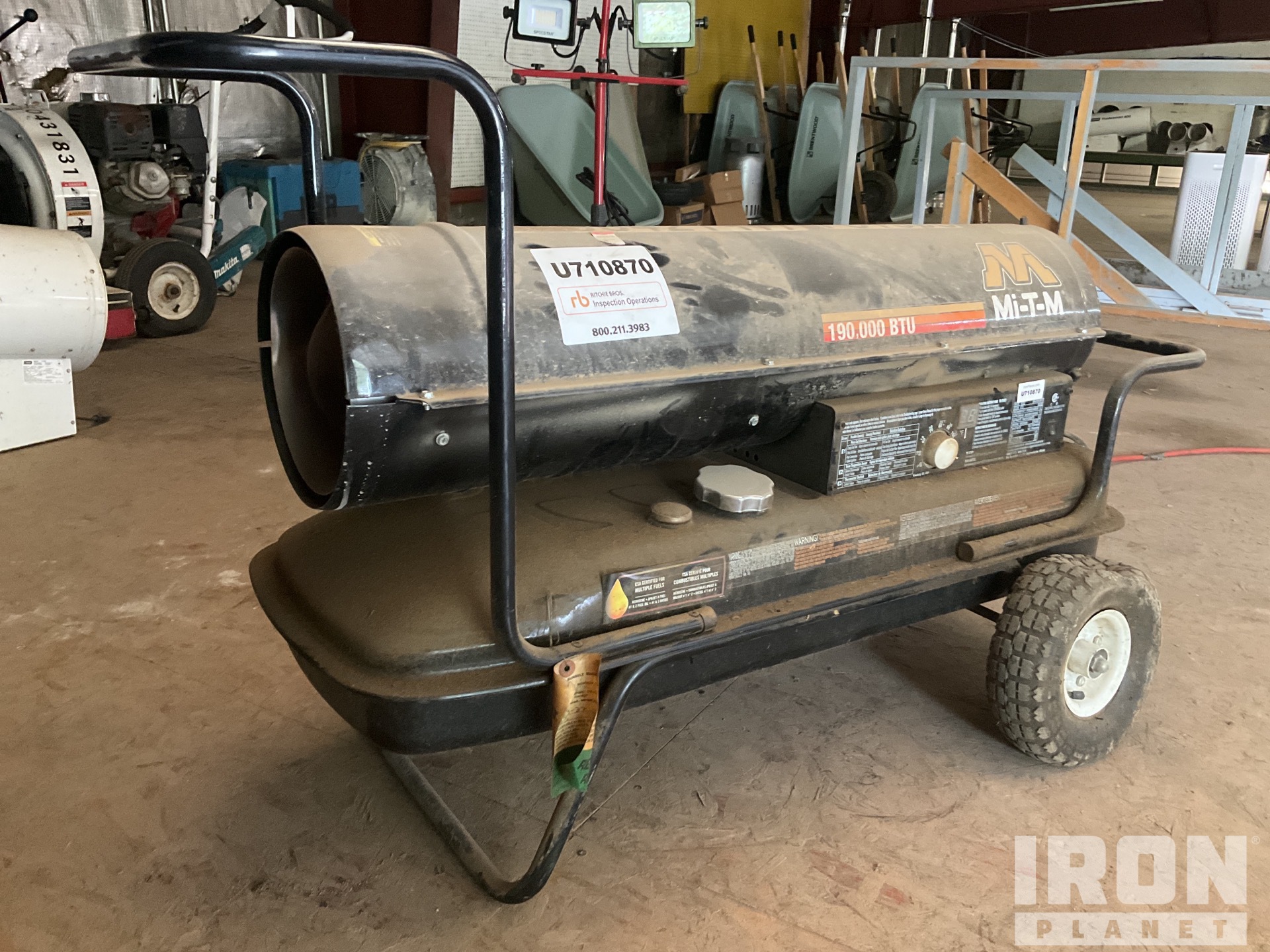 2018 Mi-T-M MH-0190-0M10 190000 BTU Space Heater in Beavercreek, Ohio,  United States (IronPlanet Item #10535276)