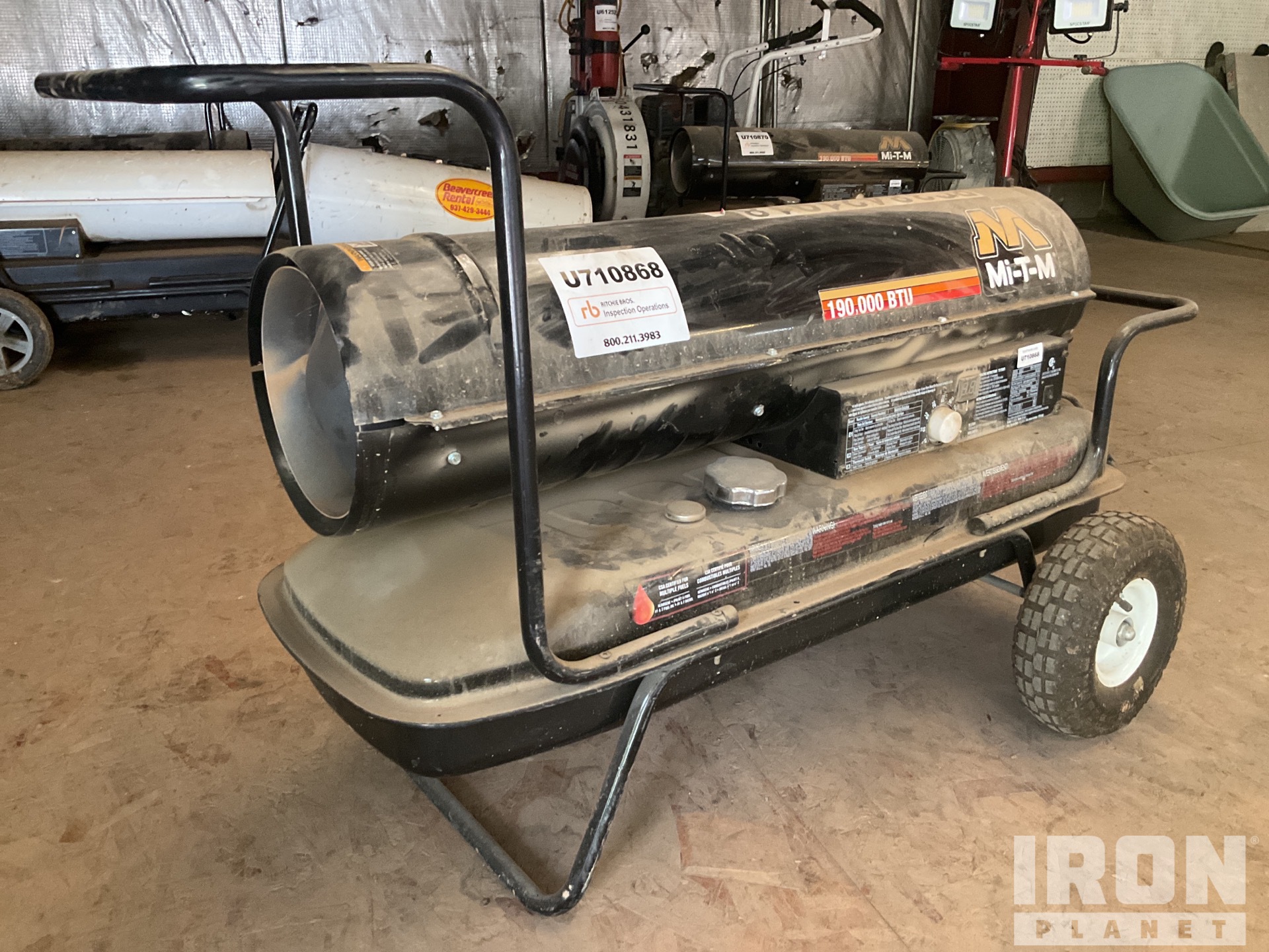 2018 Mi-T-M MH-0190-0M10 190000 BTU Space Heater in Beavercreek, Ohio,  United States (IronPlanet Item #10535284)