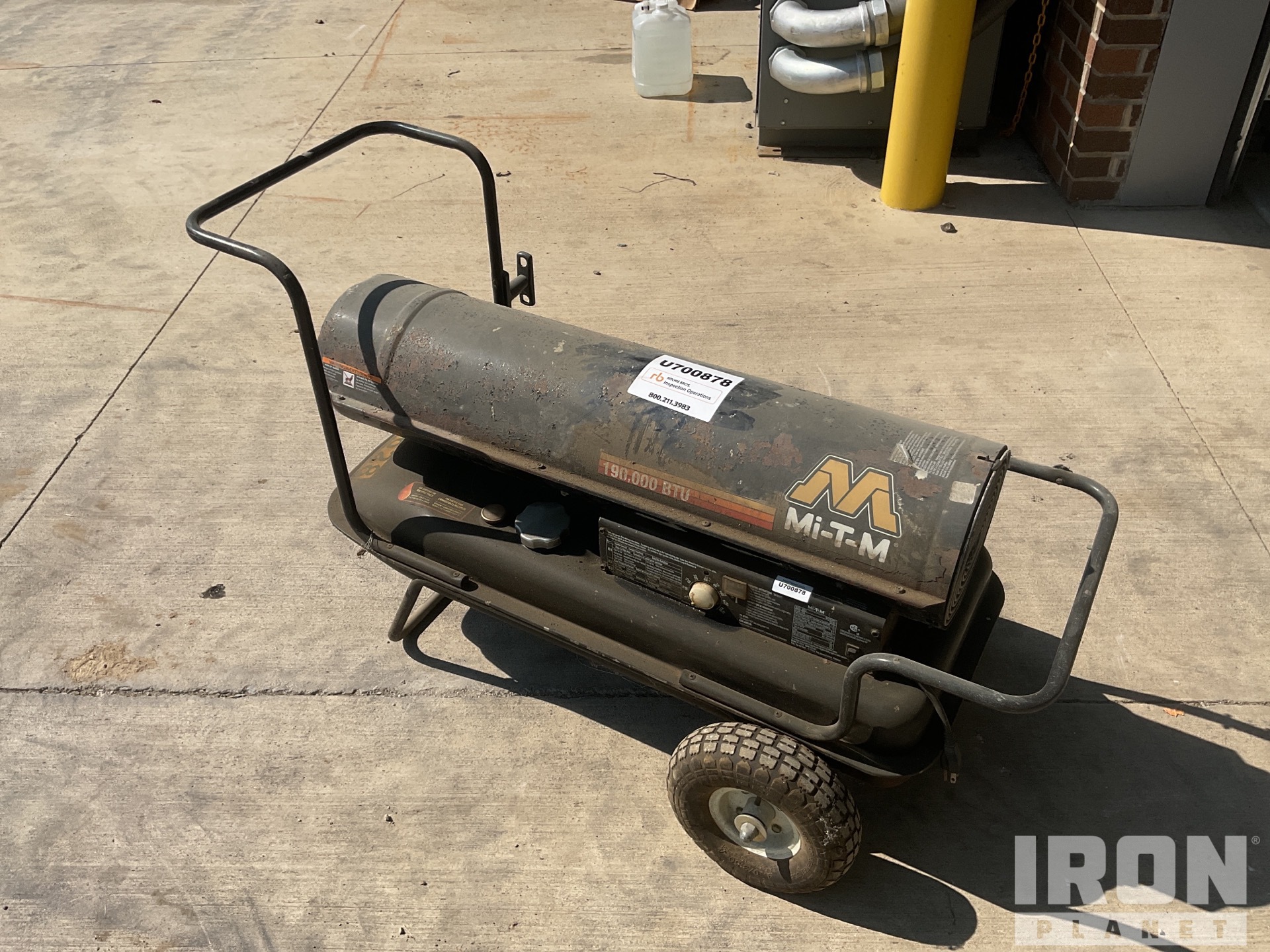 2016 Mi-T-M MH-0190-0M10 190000 BTU Electric Space Heater in Marysville,  Ohio, United States (IronPlanet Item #10535297)