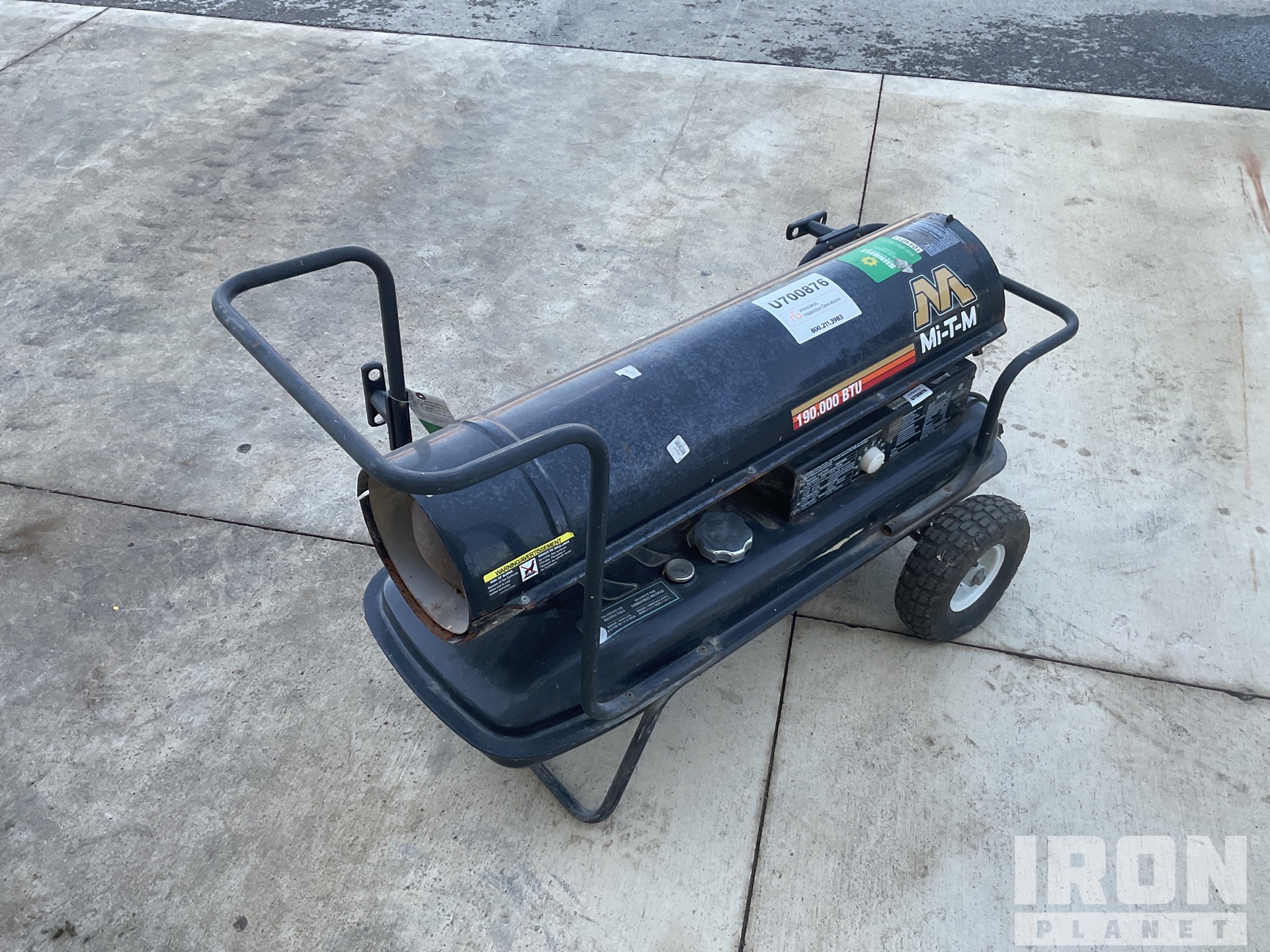 2017 Mi-T-M MH-0190-0M10 190000 BTU Electric Space Heater in Marysville,  Ohio, United States (IronPlanet Item #10535302)