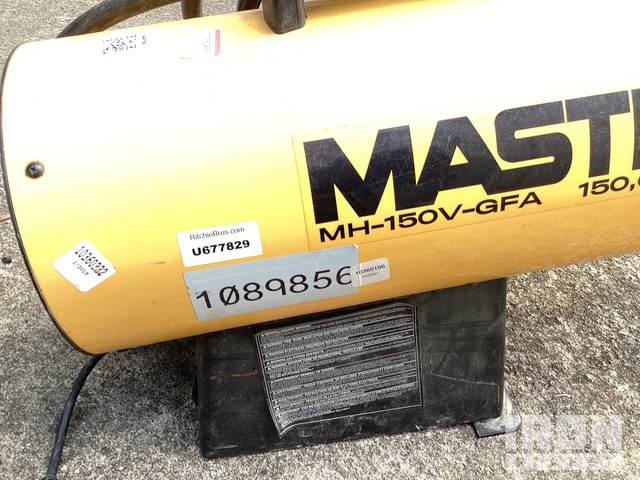 2016 Master MH-150V-GFA 150000 BTU Space Heater in Villa Rica, Georgia,  United States (IronPlanet Item #10535327)