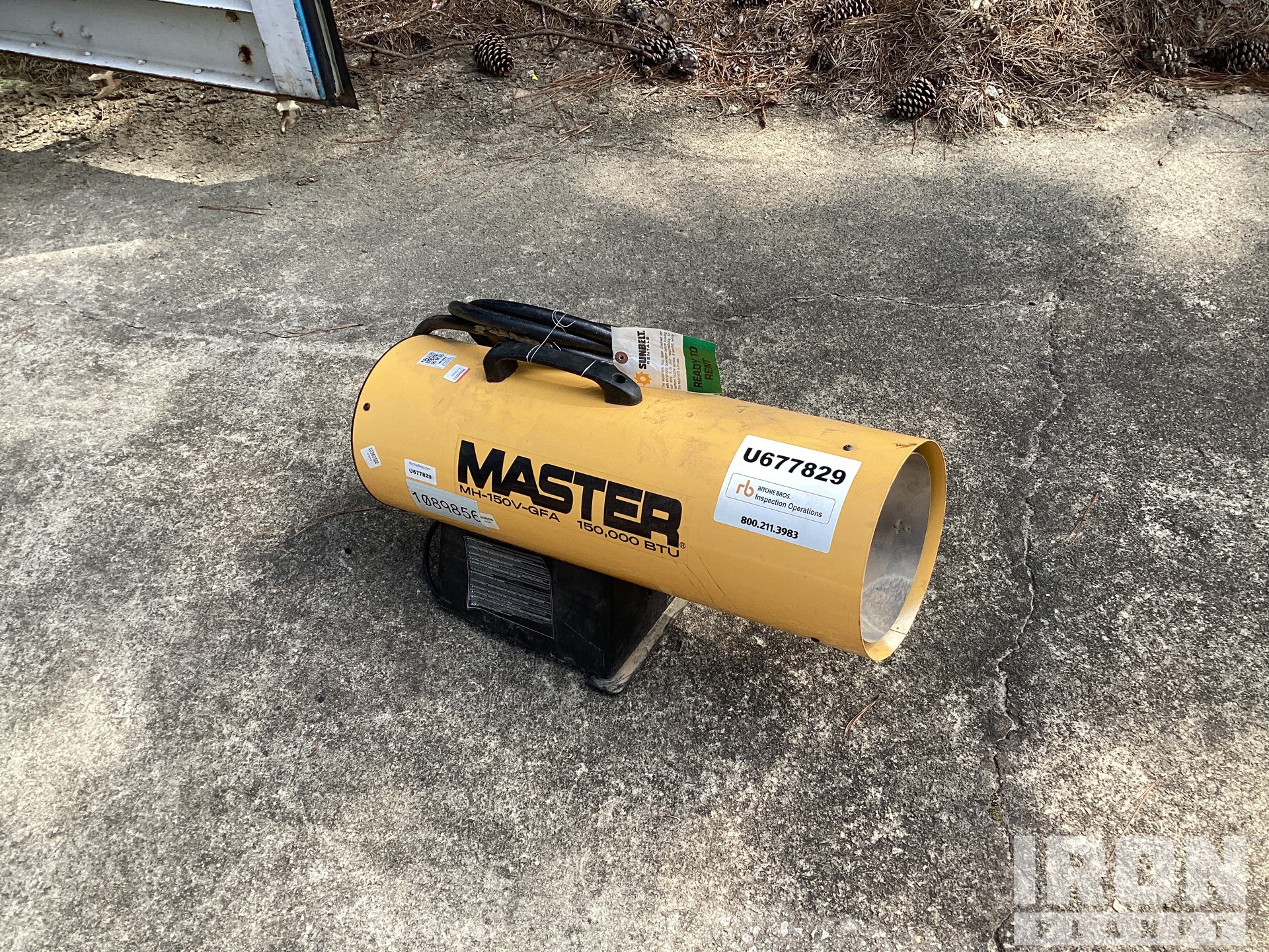 2016 Master MH-150V-GFA 150000 BTU Space Heater in Villa Rica, Georgia,  United States (IronPlanet Item #10535327)