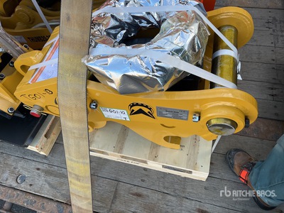 2023 Jisan QCCAT320 Excavator Coupler - Fits CAT 320 (Unused)