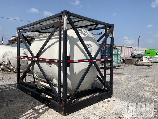 IntegriCert Skid Mounted Steel Storage 2000 Gallon Skidded Liquid ...