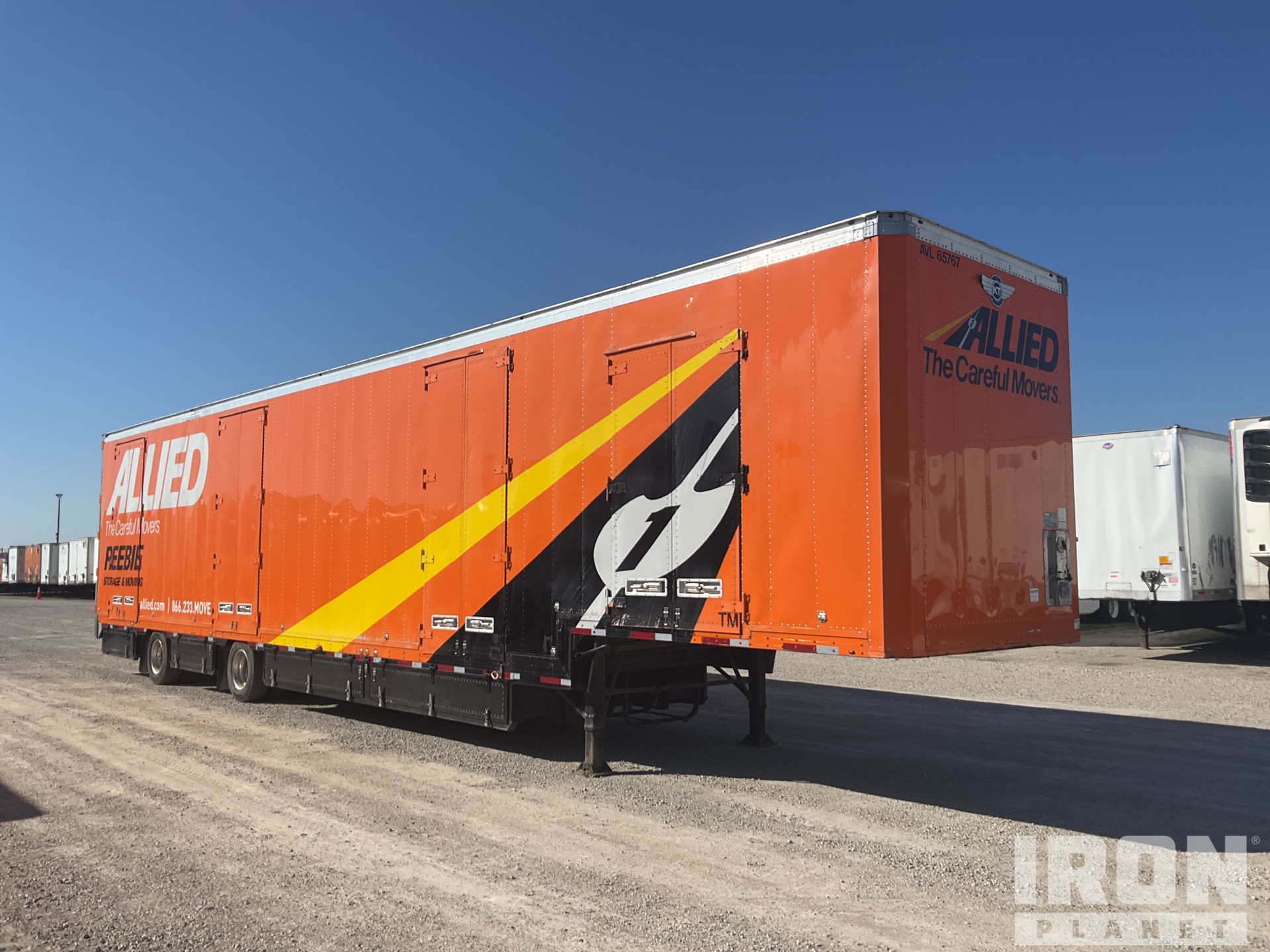 2020 Kentucky 53 ft T/A Spread Axle Furniture Van Trailer in