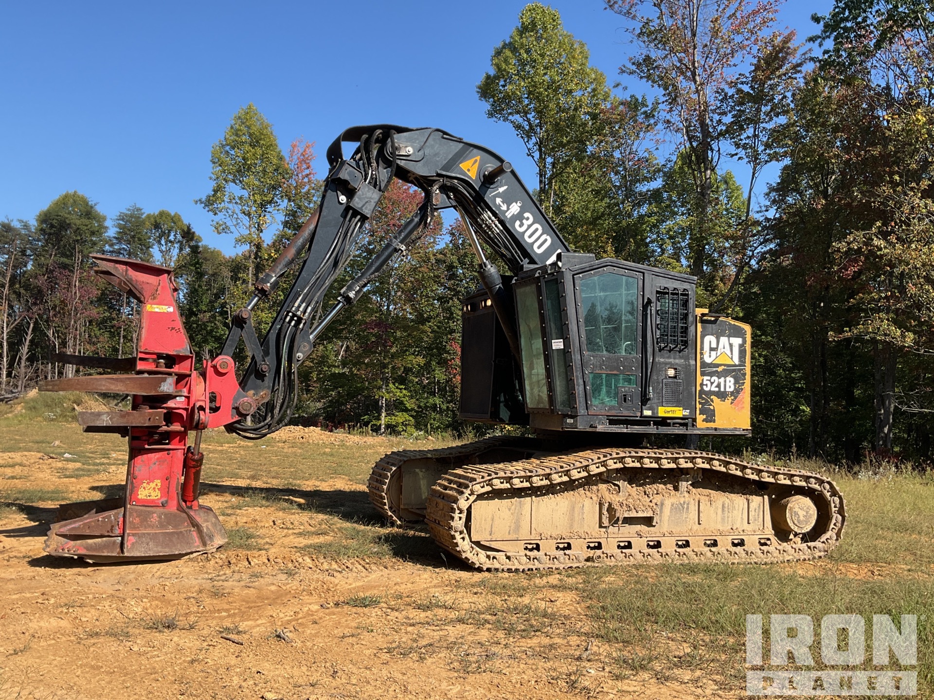 Cat 521b Feller Buncher