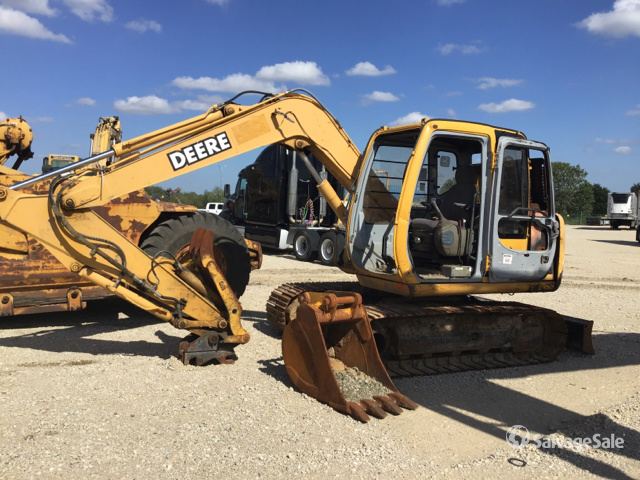 1999 John Deere 80 Mini Excavator In Lake Worth Texas United States Salvagesale Item