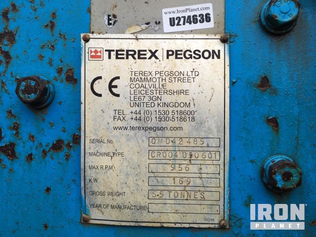 2008 Terex Pegson XH250 Tracked Mobile Impact Crusher Plant