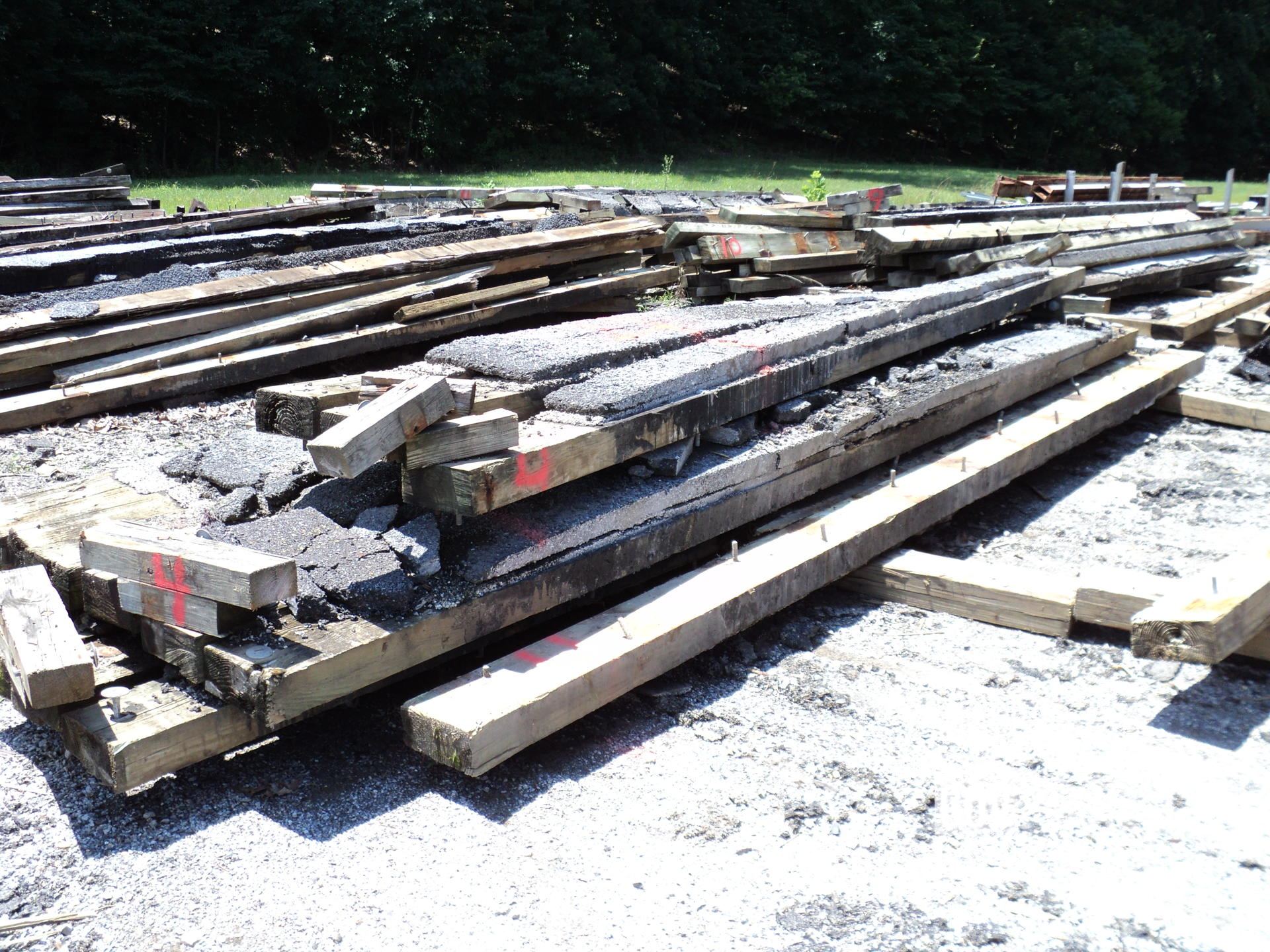 One LOT OF USED Bridge Timbers in Salem, Virginia, United States ...