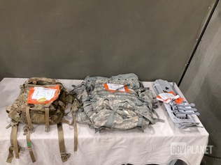 Surplus (3) Large Field Pack Sets, (1) Rifleman Set & Assorted Items in ...