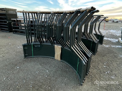 Quantity of (2) 2023 BYT FF71 71 in Prairie Funnel Livestock Feeder (Unused)