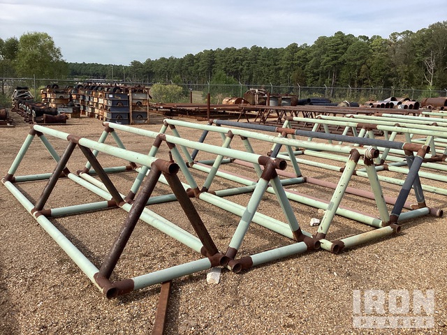 15ft High Racks Quantity of (4) 15 ft Pipe Racks in Forest, Mississippi, United States ...