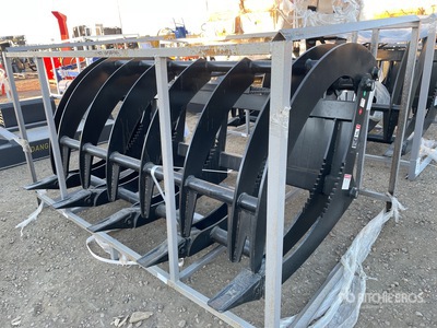 2023 LANDY S-ERGR1830(72IN)-MP1220 72 in Skid Steer Root Rake (Unused)