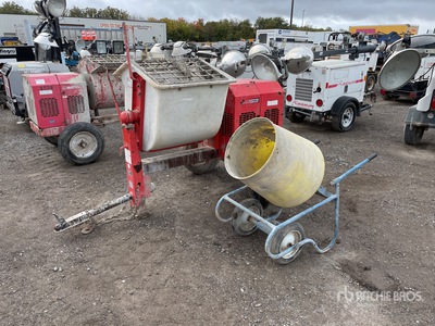 Quantity of 2 Portable Concrete Mixer