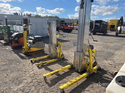 Sumner Qty of 2 Vertical Mast Lift