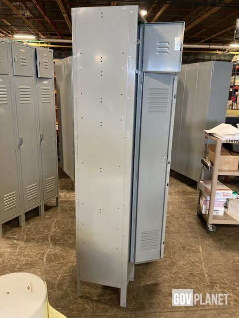 Metal Lockers 2 Units Home Office Shop Garage Business Work School in ...