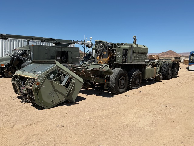 2012 Oshkosh MKR18 LVSR 10x10 Truck w/Rear Mounted Container Handler