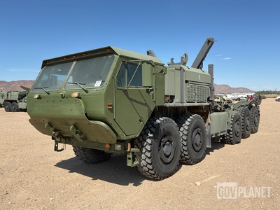 2010 Oshkosh MKR18 LVSR 10x10 Truck w/Rear Mounted Container Handler