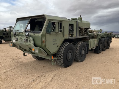 2010 Oshkosh MKR18 LVSR 10x10 Truck w/Rear Mounted Container Handler