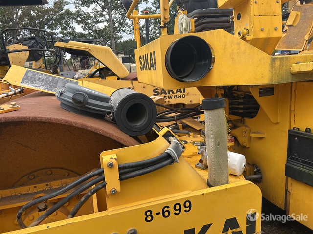 2013 Sakai SW850-Series II Double Drum Roller (Inoperable