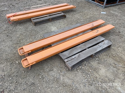 Quantity of (2) 2023 Wolverine ZW-EX-0825 84 in Fork Extensions (Unused)
