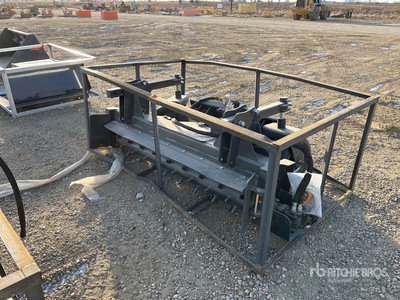 2023 Landhonor PR-12-72W 72 in Skid Steer Power Rake (Unused)