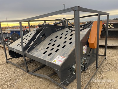 2023 Landhonor LR-12-72W 68 in Skid Steer Landscape Rake (Unused)