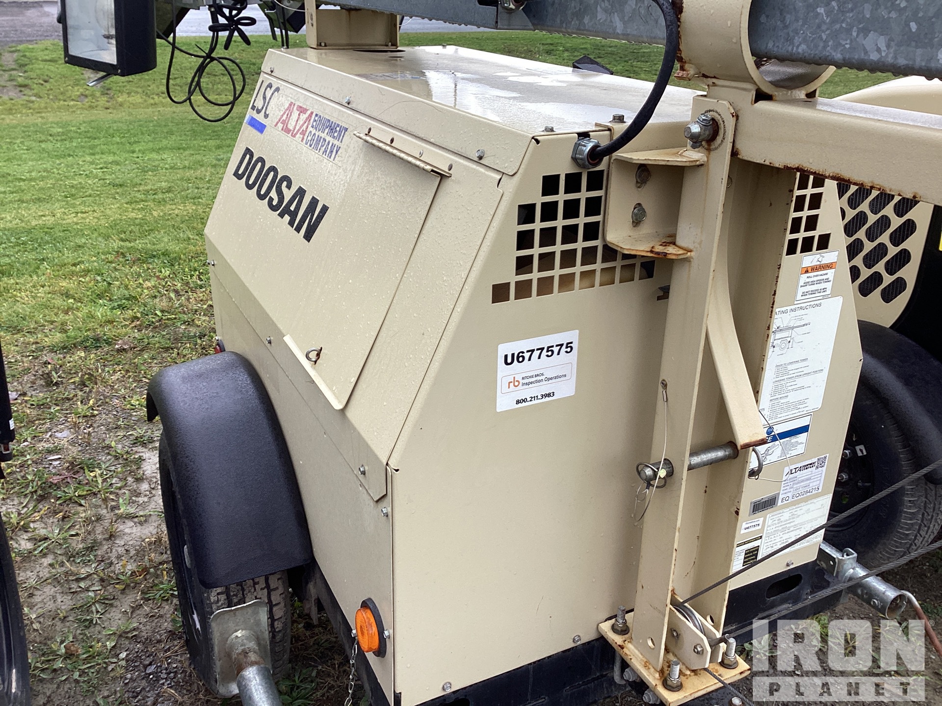 Doosan Lsc Light Tower Parts Manual Shelly Lighting