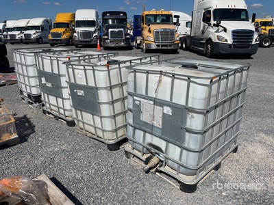 Quantity of (4) Poly Storage Tank