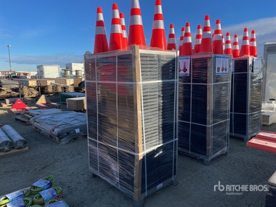 Quantity of (250) 2023 KJ 1428 Traffic Cones (Unused)