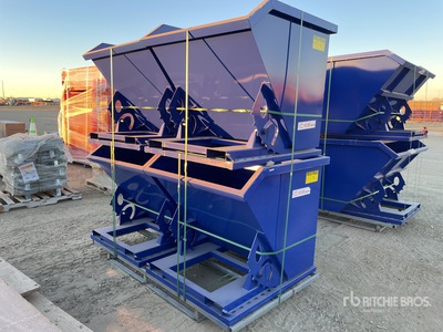 Quantity of (4) 2023 Suihe N-1CY-4 1 cyd Self-Dumping Hopper (Unused)