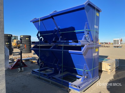 Quantity of (4) 2023 Suihe N-1CY-4 1 cyd Self-Dumping Hopper (Unused)