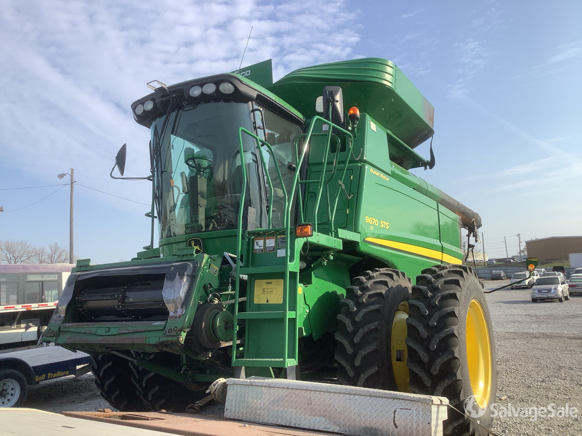2011 John Deere 9670 STS Combine Harvester (Inoperable) in