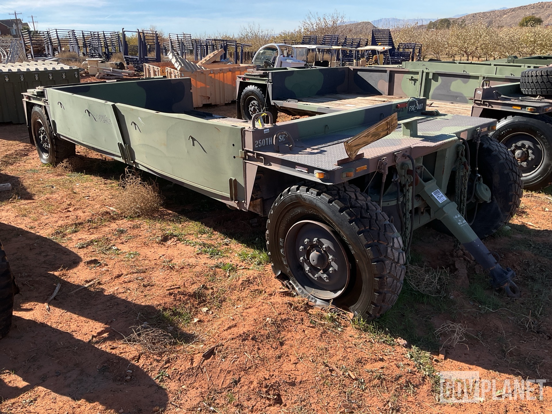 Surplus M989A1 Heavy Expanded Mobility Ammunition Trailer in 