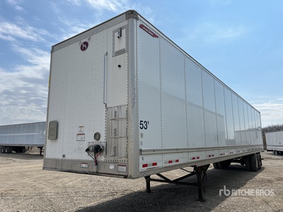 2017 Great Dane 53 ft x 102 in T/A Van Trailer