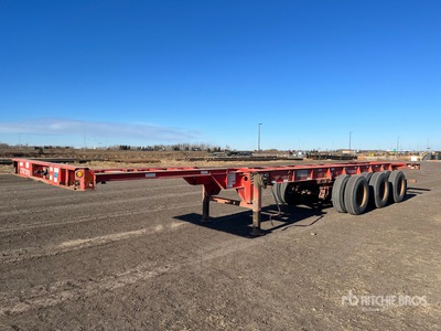 2007 Hyundai 40 ft Tri/A Extendable Container Trailer