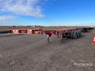 2007 Hyundai 40 ft Tri/A Extendable Container Trailer