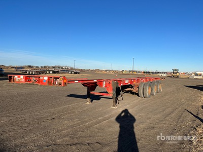 2007 Hyundai 40 ft Tri/A Extendable Container Trailer