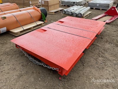 Quantity of (2) Storage Container Ramp (Unused)