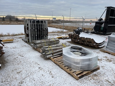 Quantity of (2) Pallets of Aluminum Tracks - Fits Snowcat
