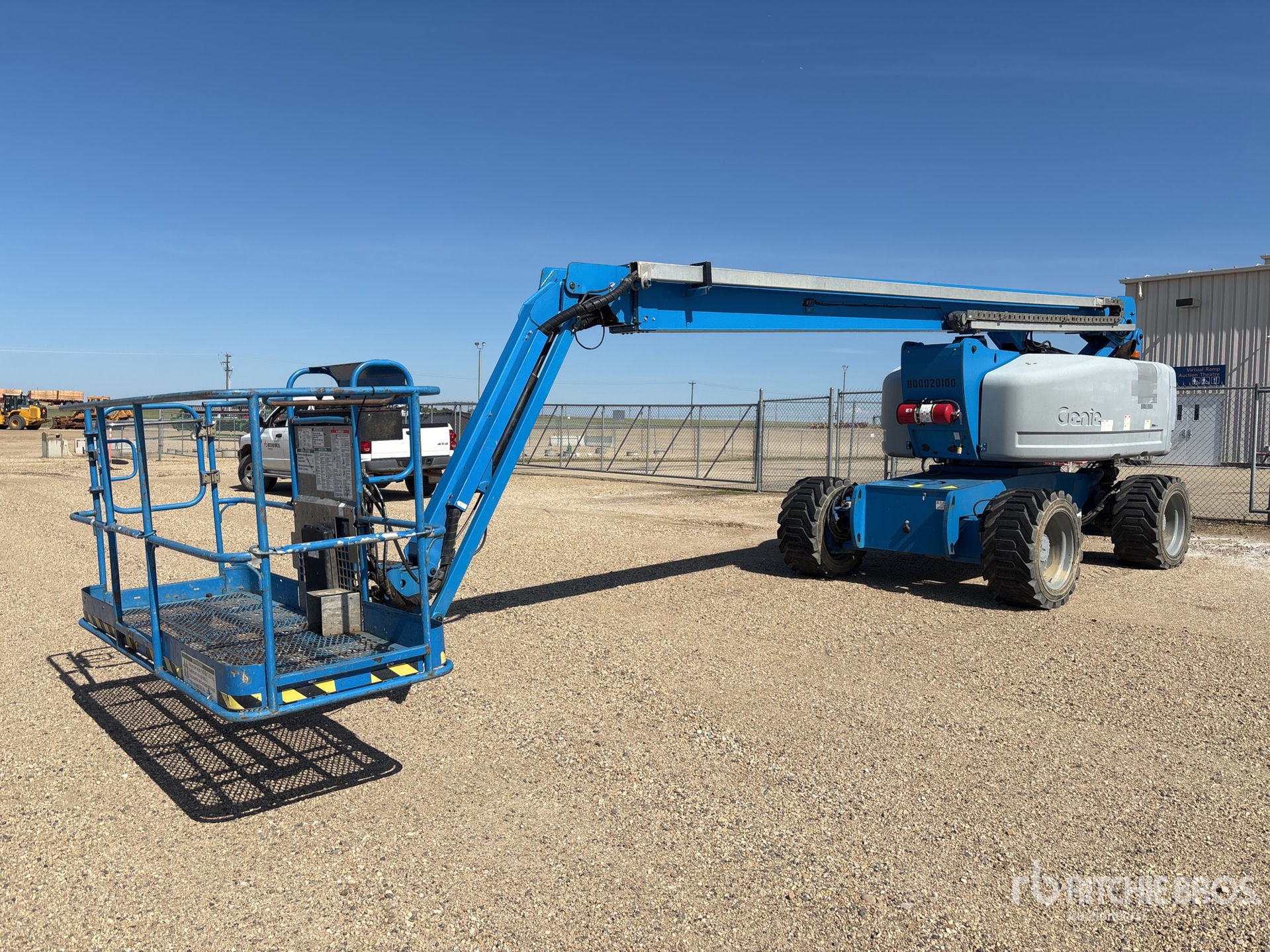 2014 Genie Z80/60 4WD Diesel Articulating Boom Lift
